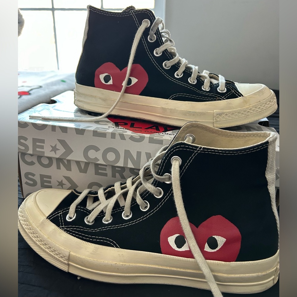 Converse X COMME des GARÇONS (Black & Red)